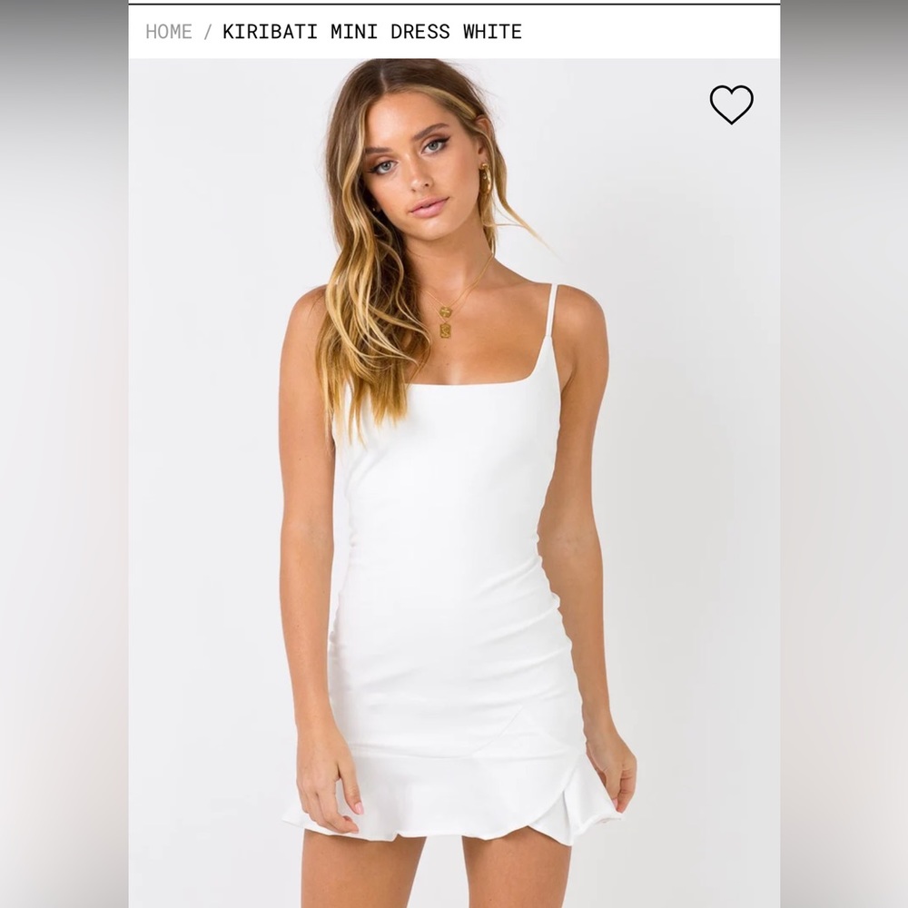 Princes polly white dress